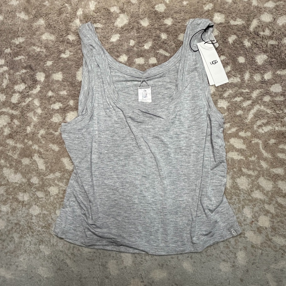 UGG Heather Gray Scoop Neck Tank